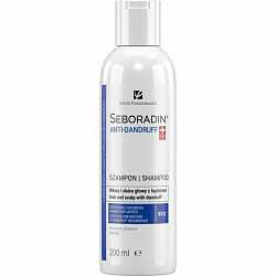 Seboradin Anti-Dandruff Шампунь против перхоти, 200 мл